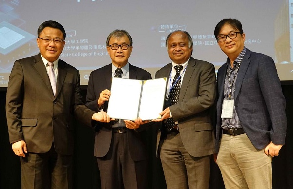 中山大學結盟美賓州州大　簽訂半導體與光電MOU1